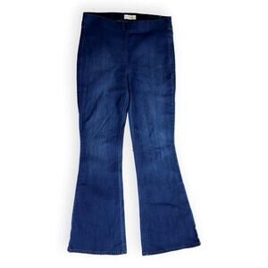 Jessica Simpson Womens Bootcut Jeans Dark Wash Elastic Waist Size 30